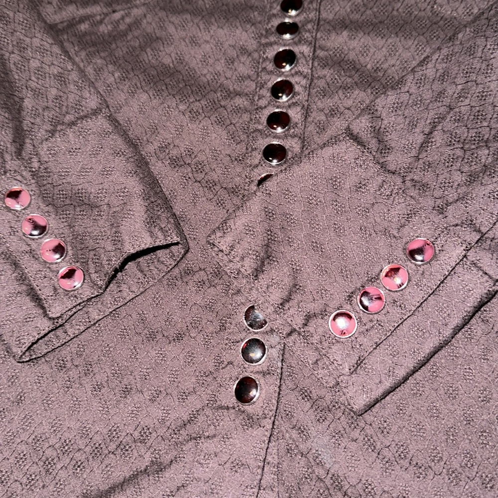 Scully Western Snap Button Down Rodeo Cowgirl Shi… - image 8